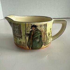 Royal Doulton Dickensware Creamer with Tony Weller of Dickens' Pickwick Papers